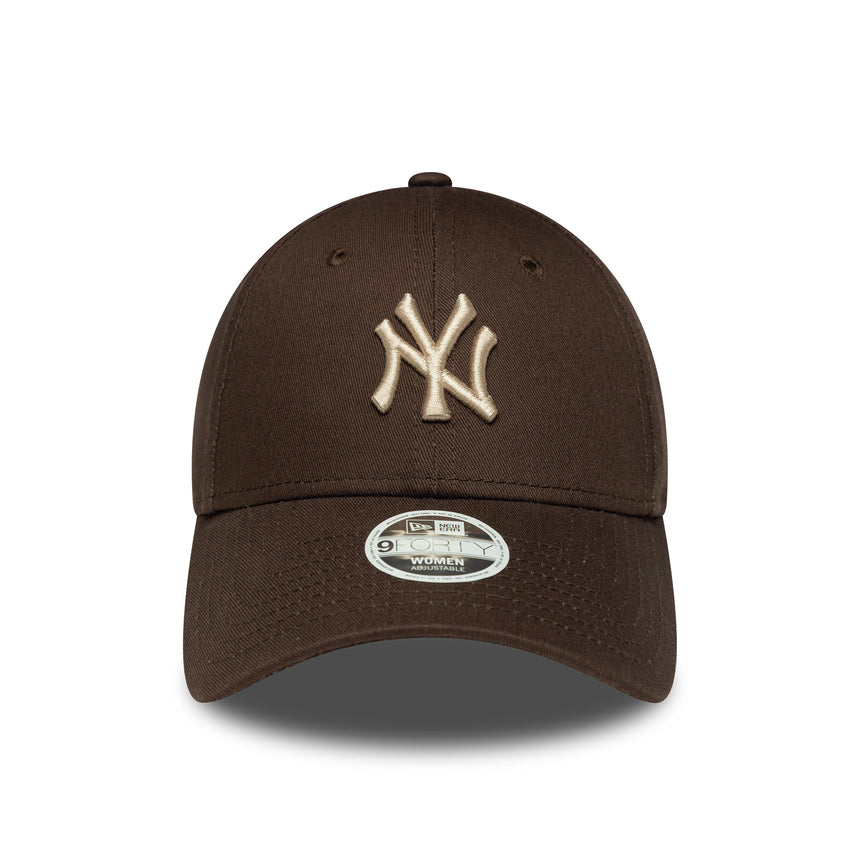 New York Yankees cap, women, LEAGUE ESS MIDI, 9FORTY, brown