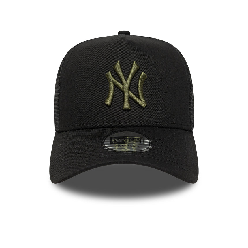 New York Yankees trucker cap, league essential, RIG, black