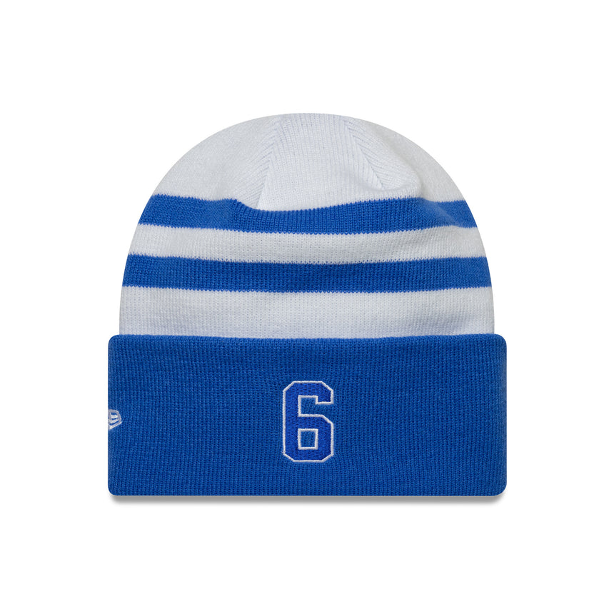 Visa RB beanie, team, Isack Hadjar, cuff knit, New Era, multicolour