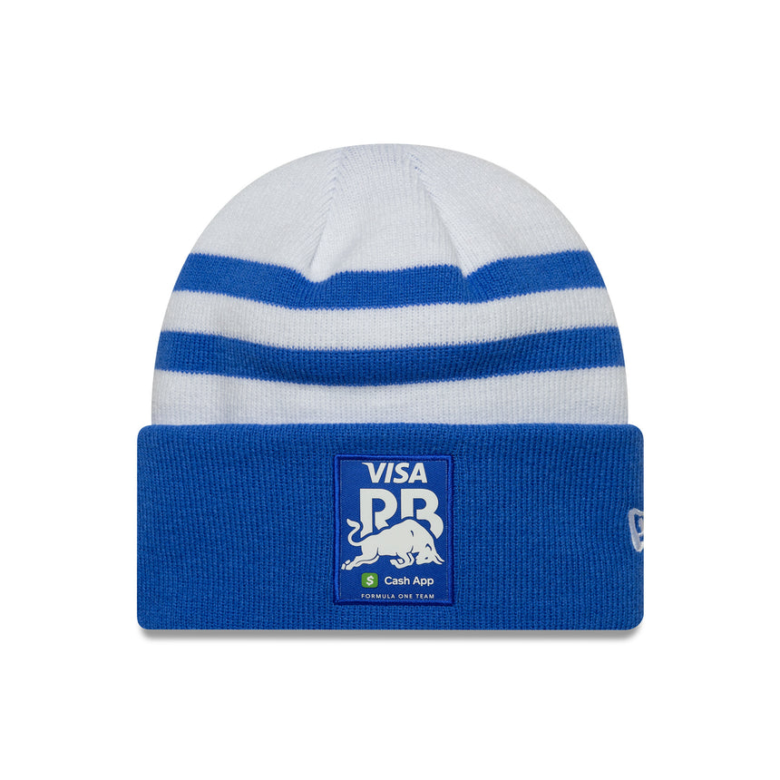 Visa RB beanie, team, Isack Hadjar, cuff knit, New Era, multicolour