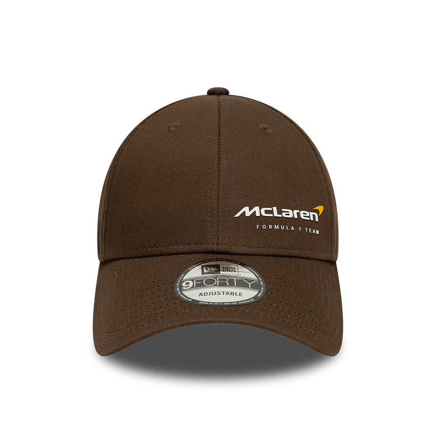 McLaren cap, essential, New Era, 9FORTY, brown
