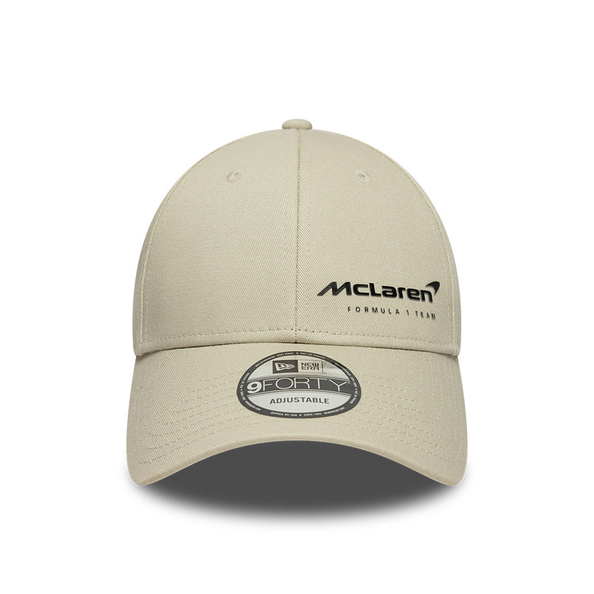 McLaren cap, essential, New Era, 9FORTY, cream