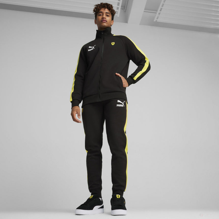 Ferrari jacket, Puma, Race Iconic T7 Track, black - FansBRANDS®