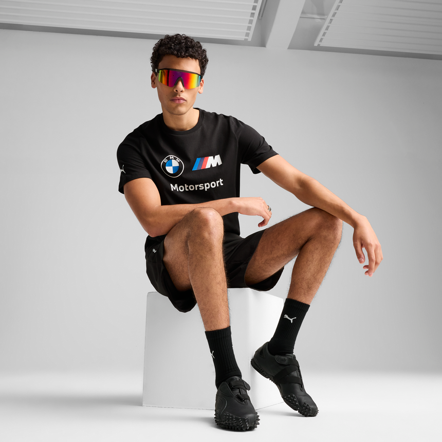BMW logo t-shirt, Puma, Essential, MMS, black 🔥