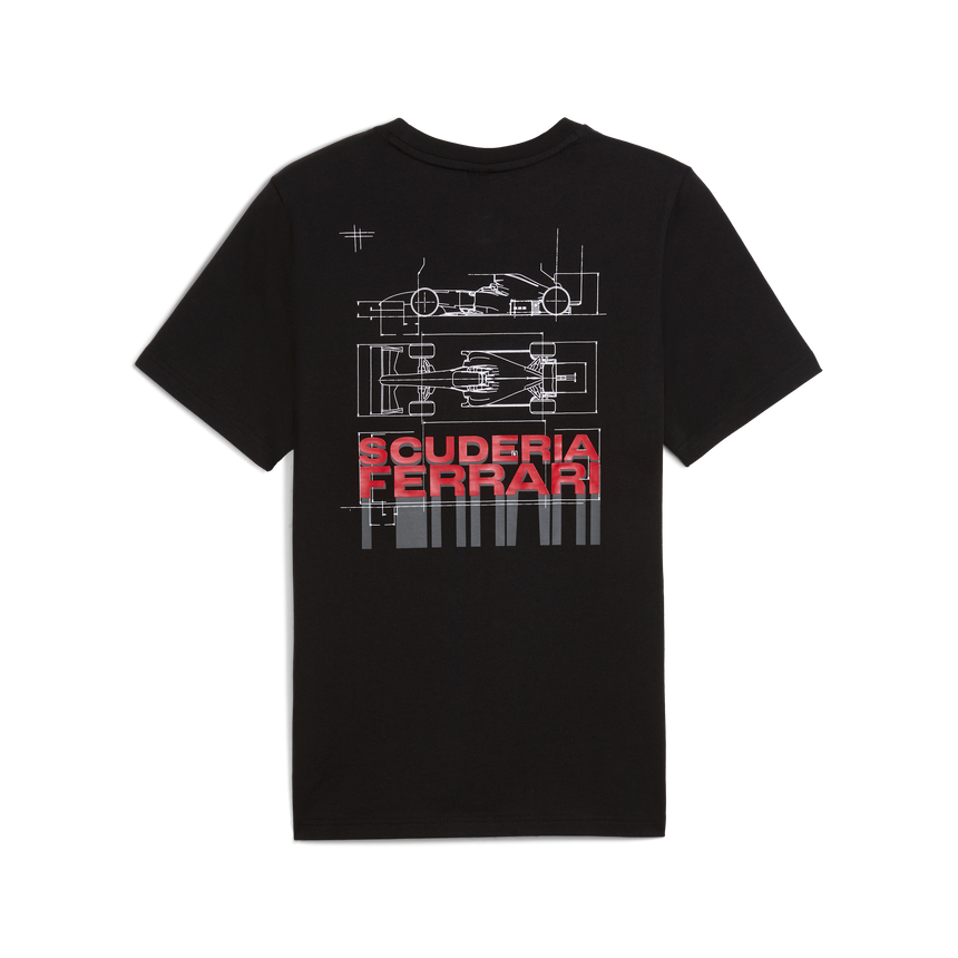 Ferrari car gpraphic t-shirt, Puma, black 🔥