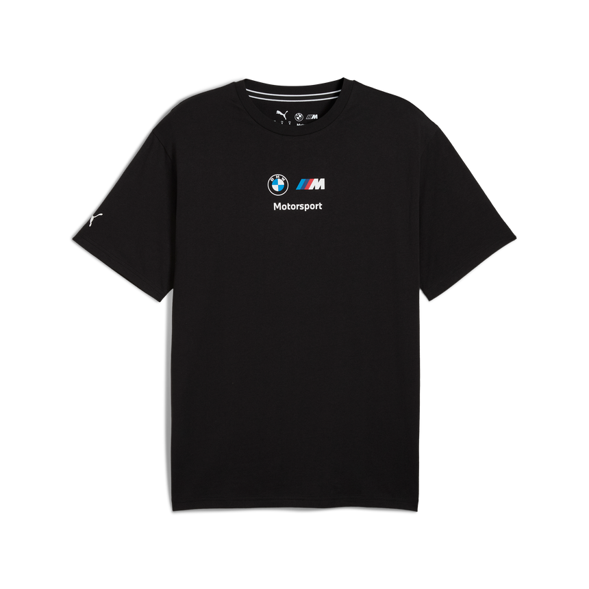 BMW t-shirt, Puma, MMS, BMW logo II, essential+, black 🔥