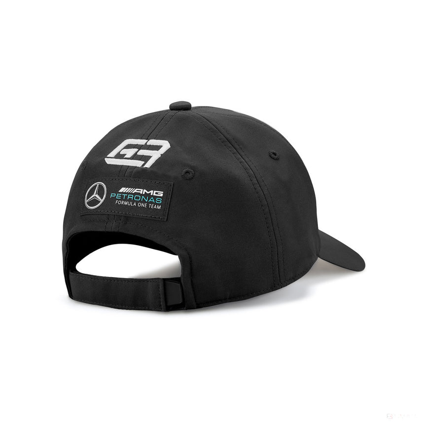 Mercedes Baseball Cap, George Russell, Adult, Black, 2022 - FansBRANDS®