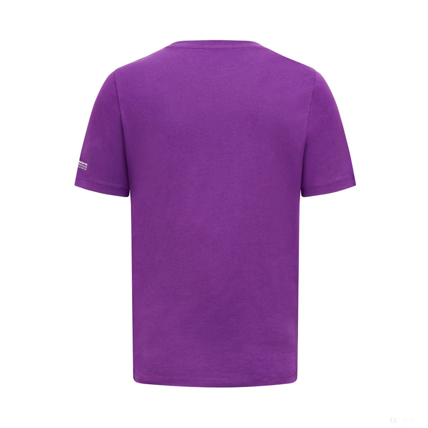 Mercedes Mens Lewis Hamilton Logo Tee, Purple - FansBRANDS®