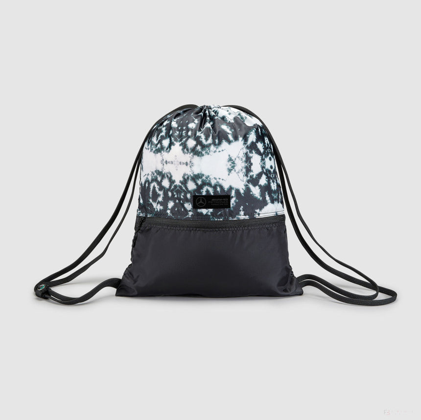 Mercedes Tie Dye Gym Bag, Grey - FansBRANDS®