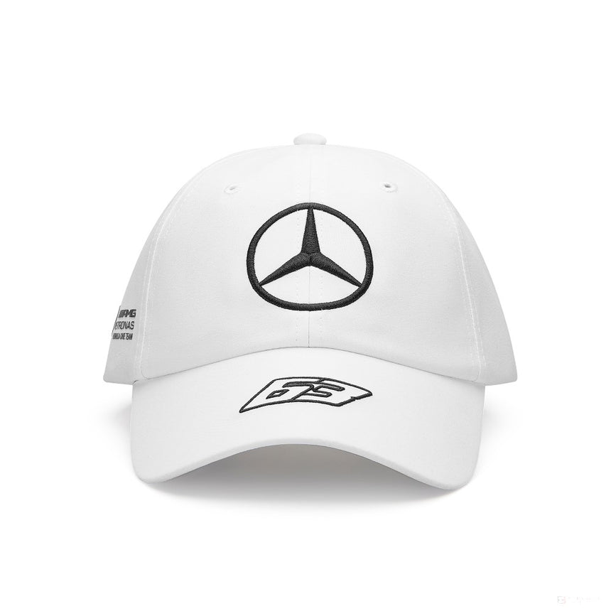 Mercedes Team George Russell Driver Dad Cap, White, 2023 - FansBRANDS®