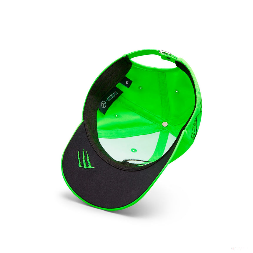 Mercedes Team George Russell Driver Dad Cap, Neon Green, 2023 - FansBRANDS®