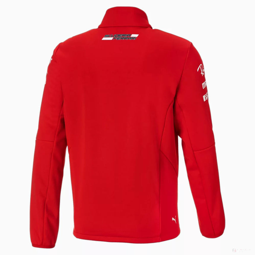 Ferrari Softshell Jacket, Puma Team, Red, 20/21 - FansBRANDS®