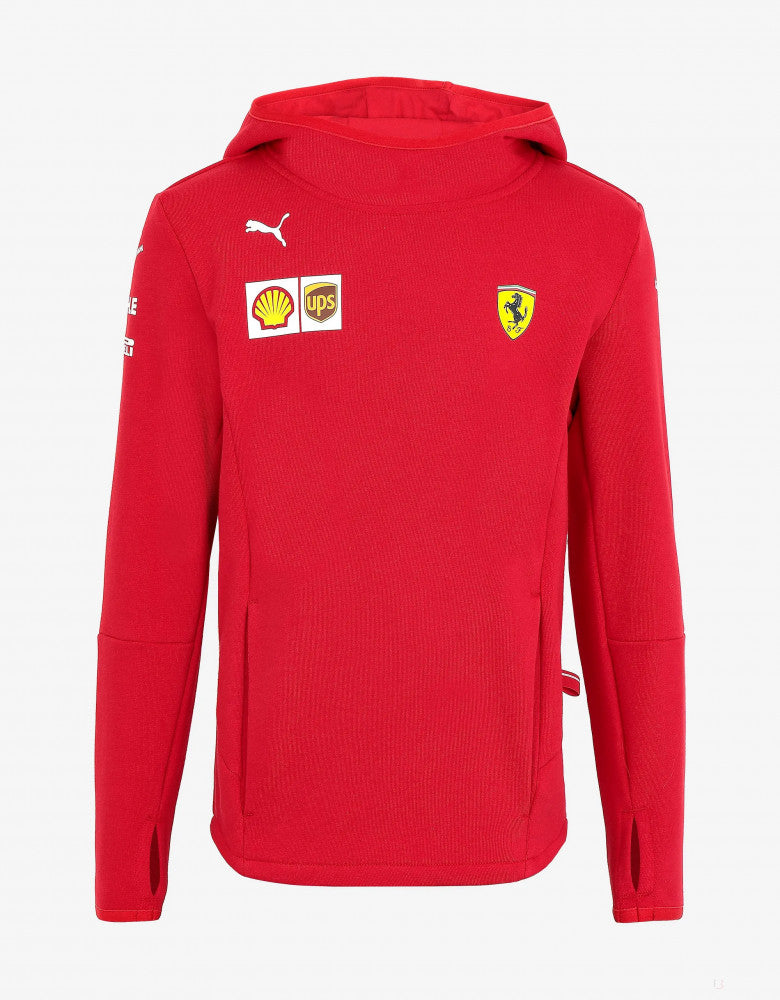 Ferrari Kids Hoodie, Team, Red, 20/21 - FansBRANDS®