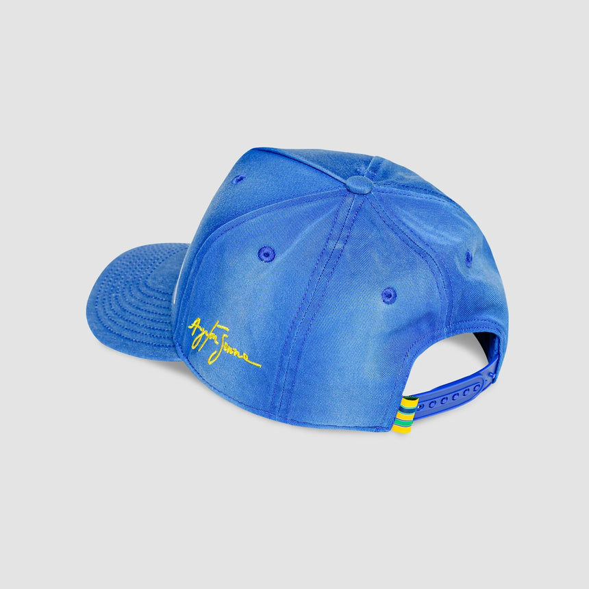 Ayrton Senna cap, Nacional, replica, blue, 2025