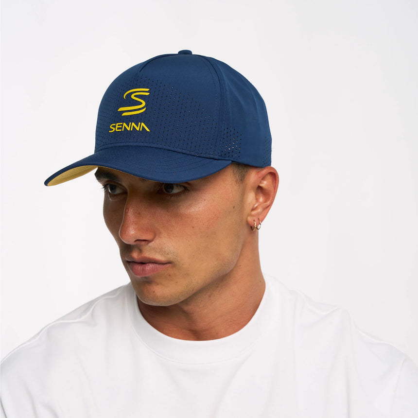 Ayrton Senna cap, Leisure, blue, 2025