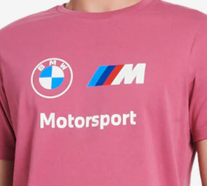 BMW MMS ESS LOGO TEE Dusty Orchid 2022