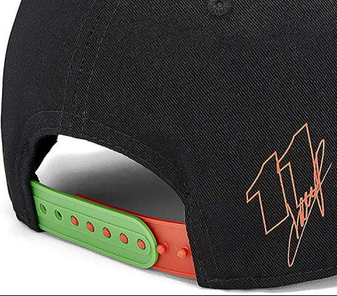 Racing Point Baseball Cap, Sergio Pérez SP, Adult, Black, 2019