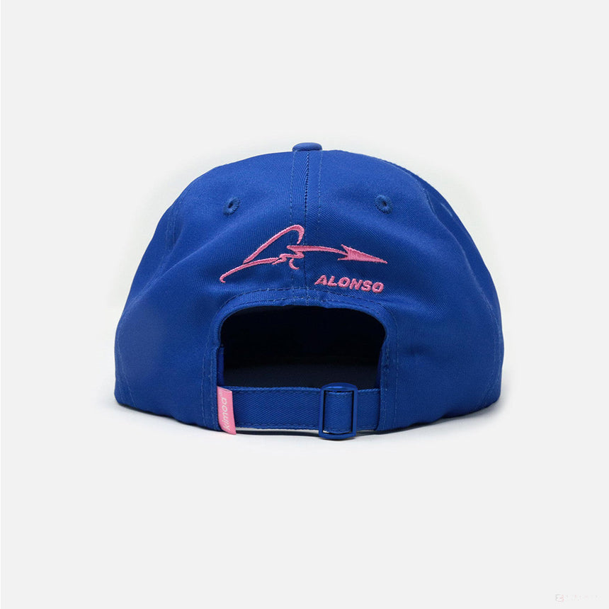 Alpine Flatbrim Cap, Fernando Alonso Kimoa, Blue, 2022 - FansBRANDS®