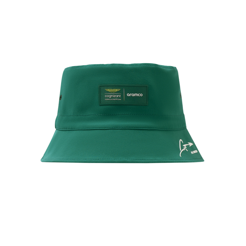 Fernando Alonso cap, Kimoa, bucket hat, green, 2024