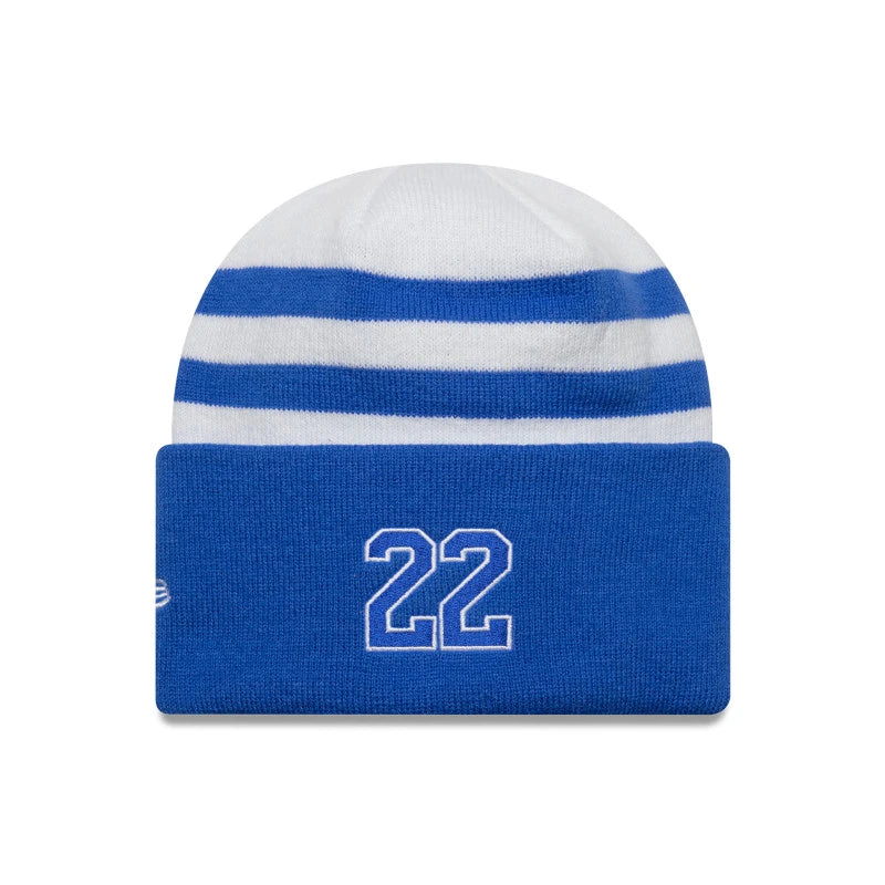 VisaRB Yuki Tsunoda Wide Cuff Knit Cap, White 🔥