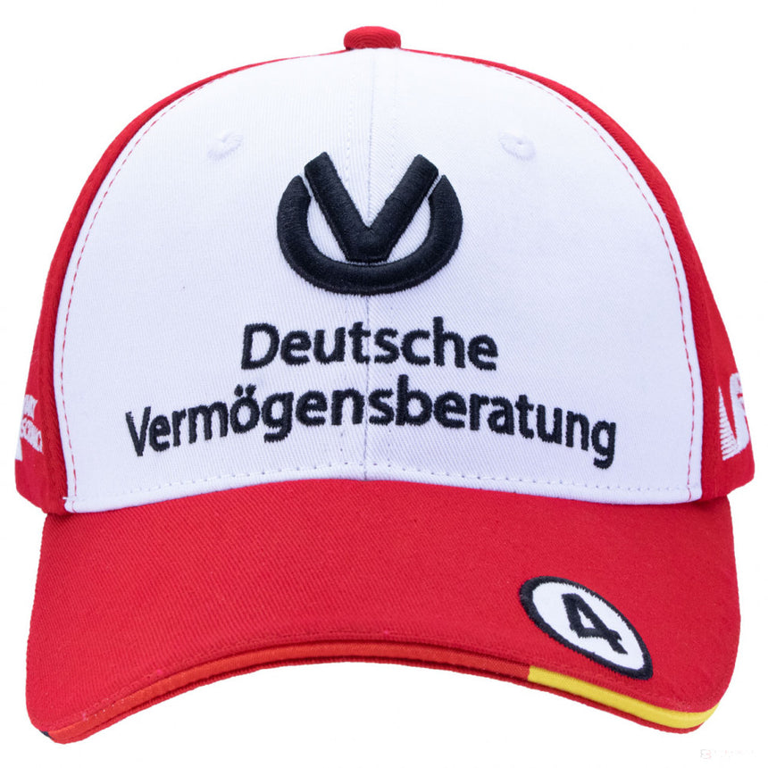 Mick Schumacher Baseball Cap, Adult, Red, 2018 - FansBRANDS®