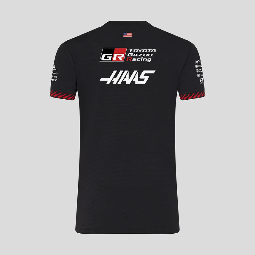 Haas F1 t-shirt, team, womens, black, 2026