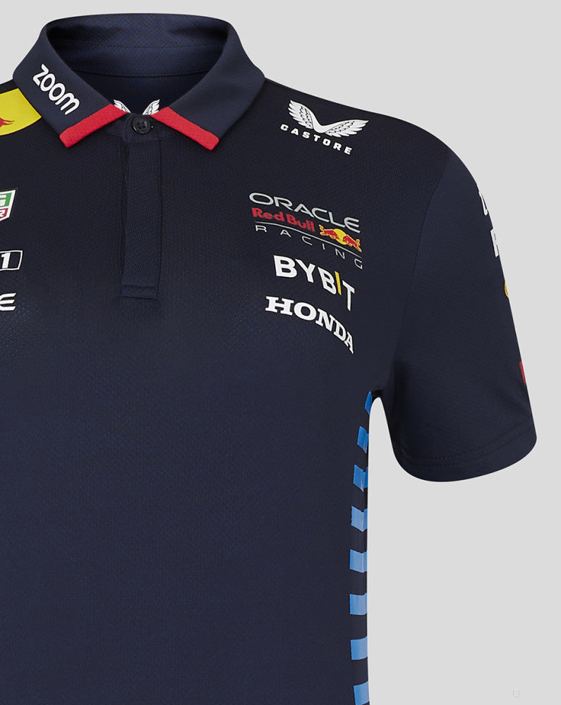 Red Bull polo, Castore, team, women, blue, 2024 - FansBRANDS®