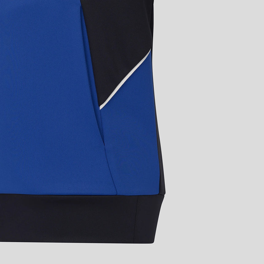 Red Bull hoodie, team, full zip, kids, blue