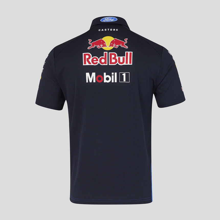 Red Bull polo, team, blue