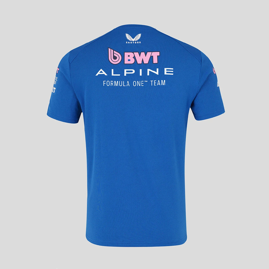 Blue Alpine t-shirt back view