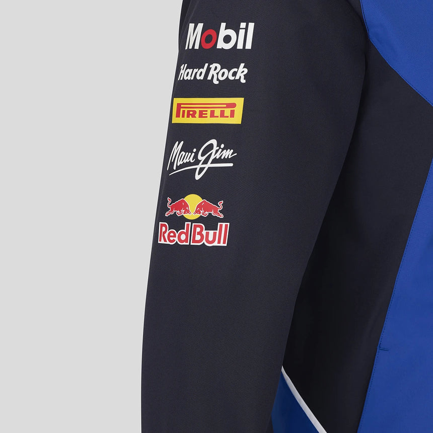 Red Bull rainjacket, team, blue