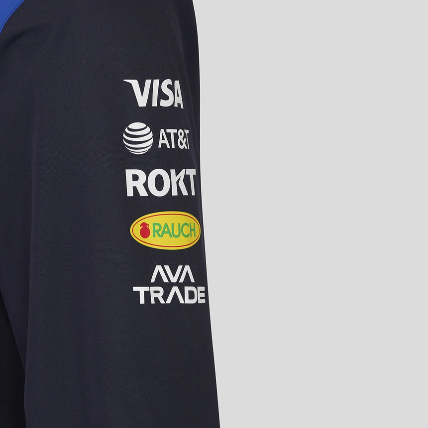 Red Bull rainjacket, team, blue