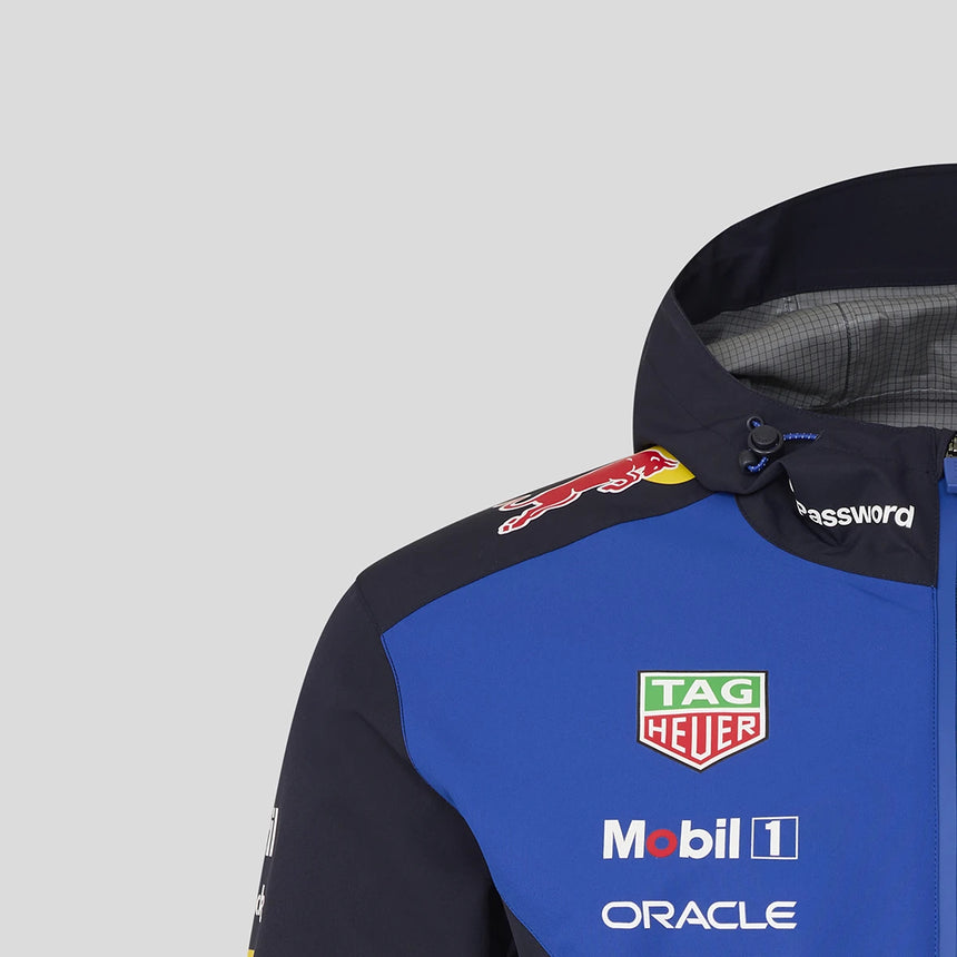 Red Bull rainjacket, team, blue