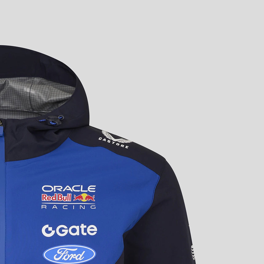 Red Bull rainjacket, team, blue