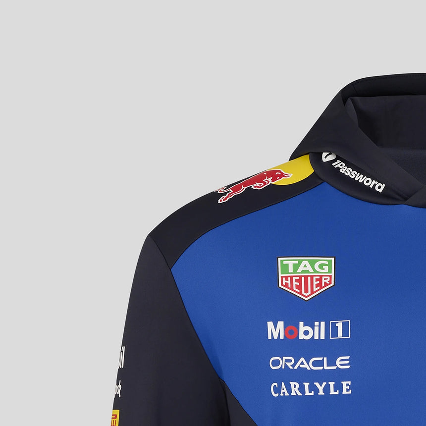 Red Bull hoodie, team, blue