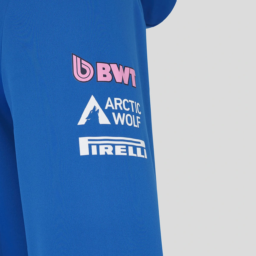 Alpine hoodie, full zip, team, blue, 2026