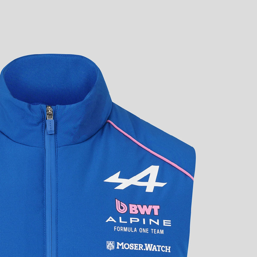 Alpine gilet, team, blue, 2026