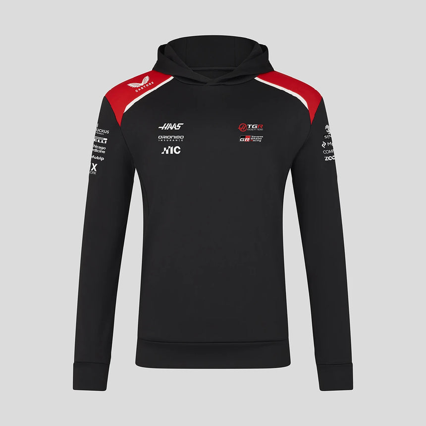 Haas F1 hoodie, team, black, 2026