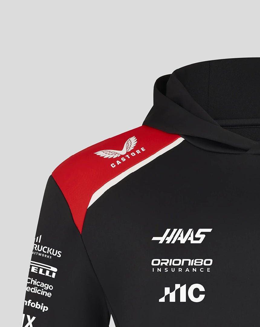 Haas F1 hoodie, team, black, 2026
