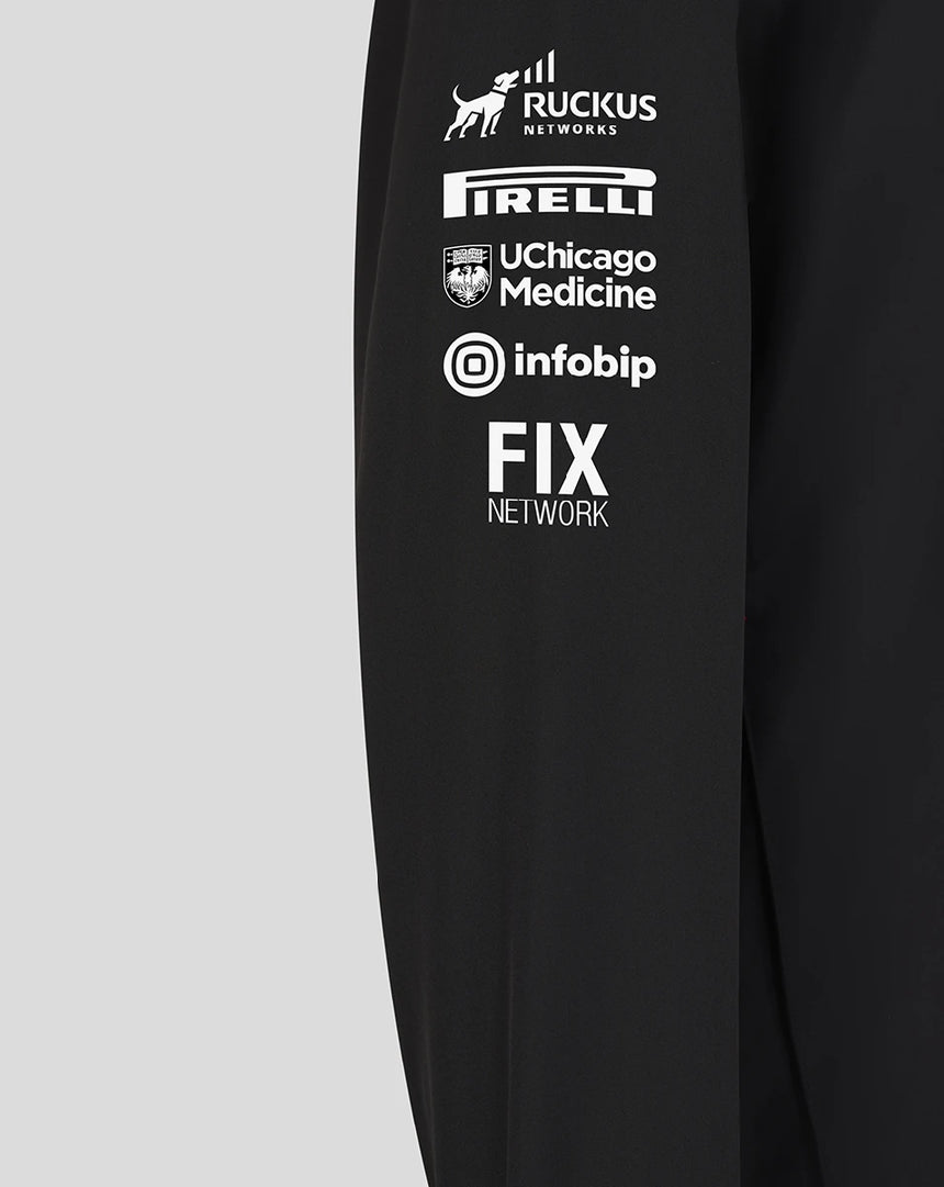 Haas F1 rain jacket, team, black, 2026