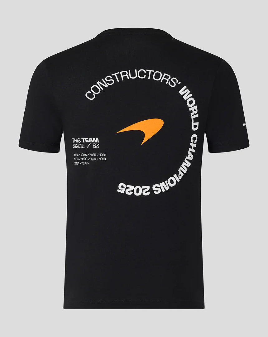 McLaren T-shirt, Constructors Champion, 2025, black 🔥