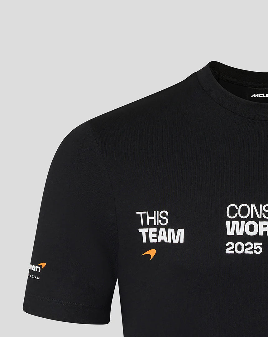 McLaren T-shirt, Constructors Champion, 2025, black 🔥