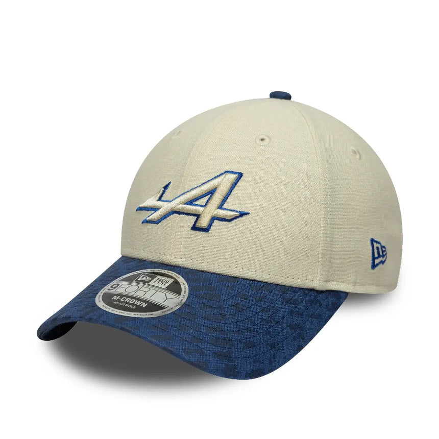 Alpine cap, heritage, 9FORTY, New Era, white
