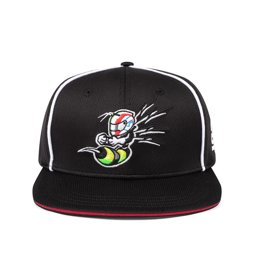 Alfa Romeo Baseball Cap, Antonio Giovinazzi Bee-Sting, Adult, Black, 2021