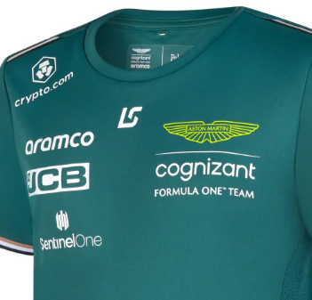 Aston Martin Aramco Cognizant F1 Official Team Driver T-Shirt, Lance Stroll, 2023