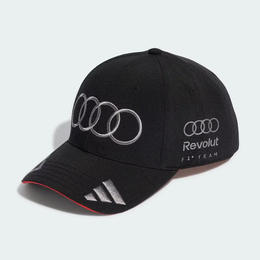 Audi adidas cap, team, Nico Hülkenberg, black, 2026