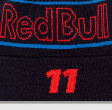 Red Bull beanie, NEW ERA, Sergio Perez, team, blue, 2024