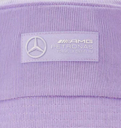 Mercedes Retro Cord Bucket Hat, Lilac