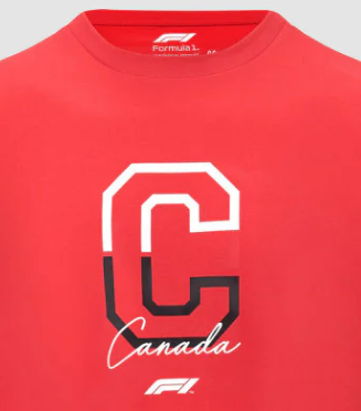 F1 Fanwear Canada GP, T-shirt, Red, 2022,