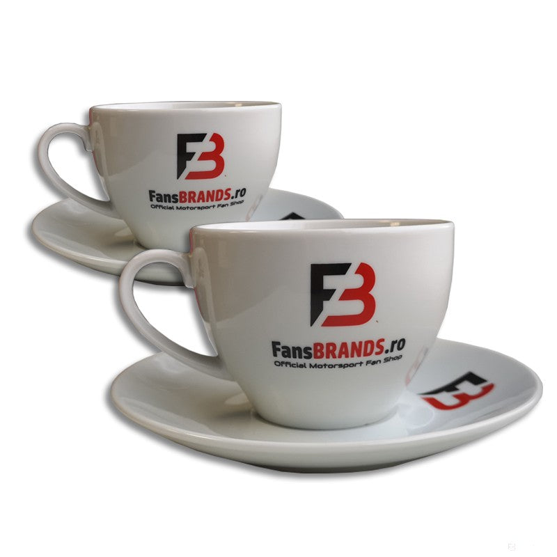 FansBRANDS Tea Cup, White, 2 pcs - RO - FansBRANDS®